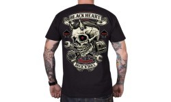 T-Shirt BLACK HEART Liberty - Чёрный
