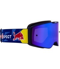 Motokrosa brilles Red Bull Spect Torp, matēti zilas, zilas spoguļlēcas