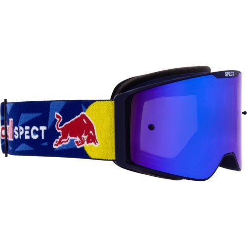 Motokrosa brilles Red Bull Spect Torp, matēti zilas, zilas spoguļlēcas