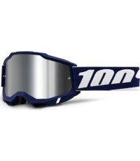 Кроссовые очки 100% Accuri 2 Mirror - Mifflin tmavě modrá, zrcadlové plexi