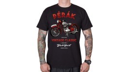 T-Shirt BLACK HEART Pérák - Black