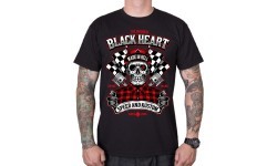 Футболка BLACK HEART Speed and Kustom - Чёрный
