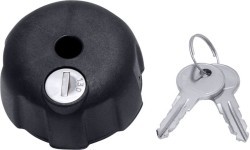 Peruzzo bike rack handle lock