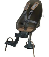 Front-Mounted Child Bike Seat w/ Adaptor Urban Iki - Koge Brown/Kurumi Brown