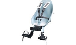 Front-Mounted Child Bike Seat w/ Adaptor Urban Iki - Aotake Menthol Blue/Shinju White