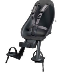 Priekšā stiprināms velosipēda bērnu sēdeklītis ar adapteri Urban Iki - Bincho Black/Bincho Black