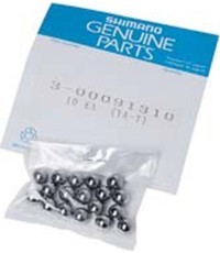 Nerūsējošā tērauda lodītes 1/4 x 18