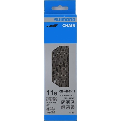 Цепь Shimano CN-HG901 11 скоростей 116L, E-Bike Rated (с Quicklink)