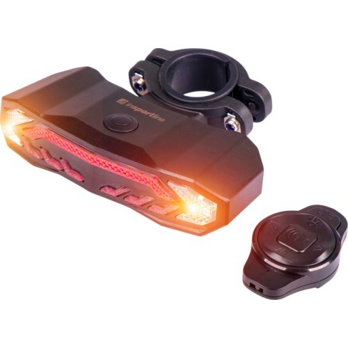 Rear Bike Light w/ Alarm & Turn Signals inSPORTline Suryah
