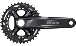 Передняя система звёзд Shimano DEORE FC-M4100-B2 / 2x10 / 36-26T / 175 mm