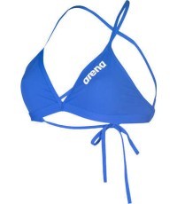 Peldkostīma augšdaļa W Team Swim Top Tie Back Solid Royal-W 32 - 720