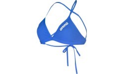 Peldkostīma augšdaļa W Team Swim Top Tie Back Solid Royal-W 32 - 720