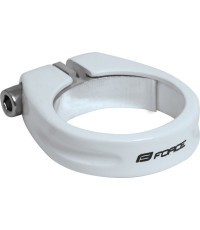 FORCE seatpost clamp 34.9 mm (aluminium, white)