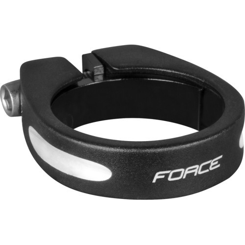Bicycle Seatpost Clamp FORCE 34.9mm (aluminium, black)