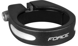 Sēdekļa staba apskava FORCE 34,9mm (alumīnija, melna)