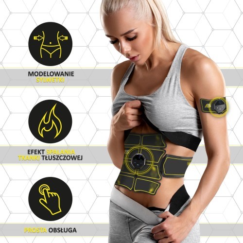 Электростимулятор мышц пресса HMS ABS Master Pro Super
