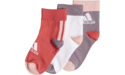 Adidas zeķes LK Ankle S 3PP Red White Purple