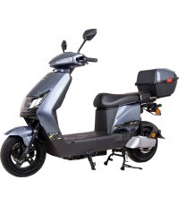 Elektriskais motorolleris W-TEC Raike II 10” - Melni pelēks