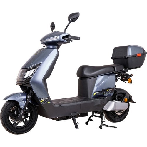 Elektriskais motorolleris W-TEC Raike II 10” - Melni pelēks