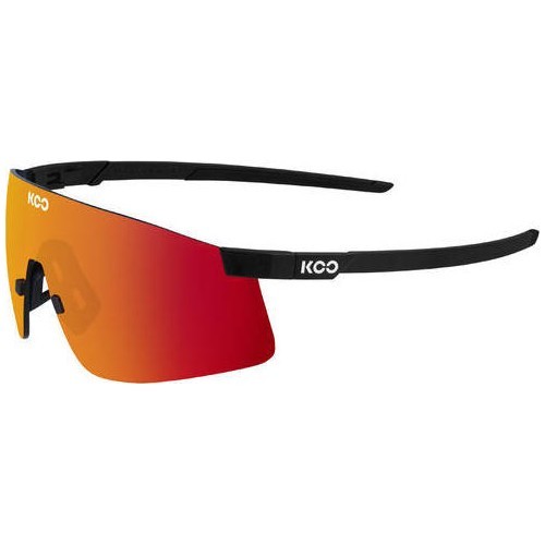 Saulesbrilles Nova Black Matt L.Red MR. Cat 2 VLT 20%