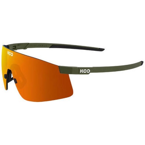 Saulesbrilles Nova, matēti olīvzaļas, oranžas lēcas, 2. kategorija, VLT 20 %