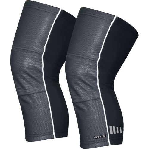FORCE Wind-X Knee Warmers, XL (black)