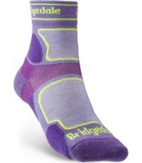 Sieviešu UL TrailRun CoolMax 3/4 zeķes, violetas - 371