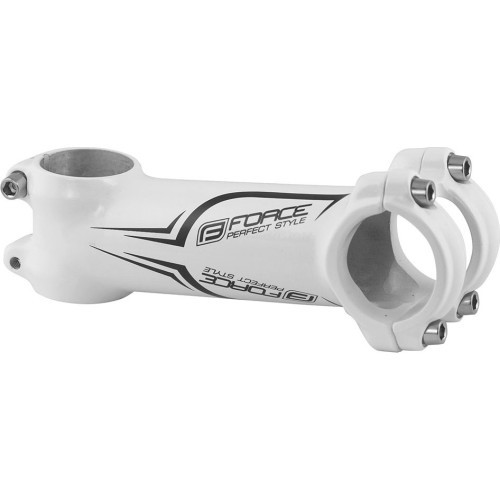 FORCE handlebar stem 25.4/110mm 7° (aluminium, white)
