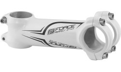 Stūres iznesums FORCE 25,4/90mm 7° (alumīnija, balts)