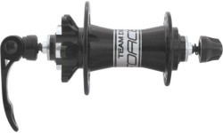 FORCE Team 32H front hub with quick release, 6-bolt (black)