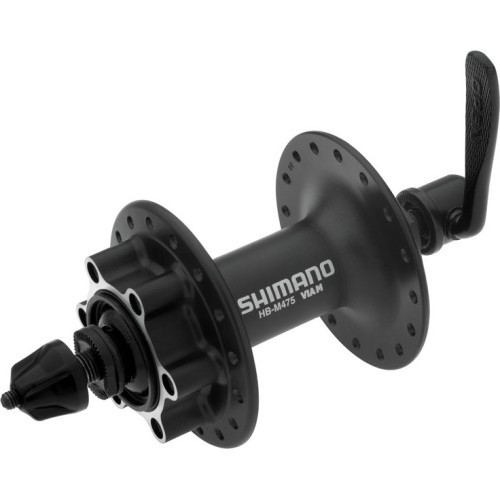 Shimano M475 Front Hub 100mm 36H 6-bolt Disc (black)