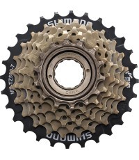 SHIMANO TZ500 aizmugurējais zvaigznīšu bloks 14-28T (uzskrūvējams, 7 ātrumi)