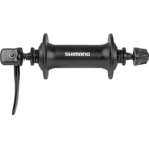 Shimano HBT3000 V-brake front hub 32H with quick release (black)