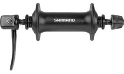 Shimano HBT3000 V-brake priekšējā rumba 32H ar ātro atslēgu (melna)