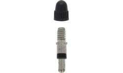 Screw-on bicycle valve