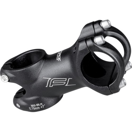 Stūres iznesums FORCE S4.6 25,4/60mm (melns)
