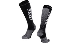 FORCE COMPRESS socks, black/grey S-M 36-41