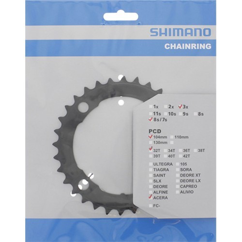 Передняя звезда SHIMANO FC-M361 32T Acera