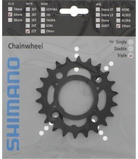Priekinio bloko žvaigždė SHIMANO FC-M391/430 22T Acera (juoda)
