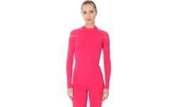 Women’s Long-Sleeved T-Shirt Brubeck Thermo - Fuchsia