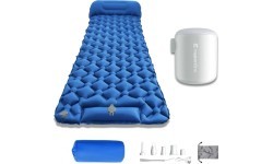 Inflatable Sleeping Pad w/ Mini Pump inSPORTline Soultea 190 x 60 x 6 cm