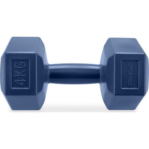 Set of hexagonal dumbbells 2x4 kg Spokey MONSTER