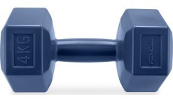Set of hexagonal dumbbells 2x4 kg Spokey MONSTER