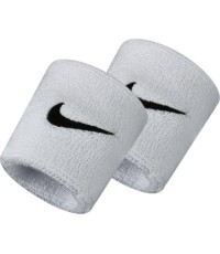 Nike Swoosh plaukstas locītavu saites, baltas