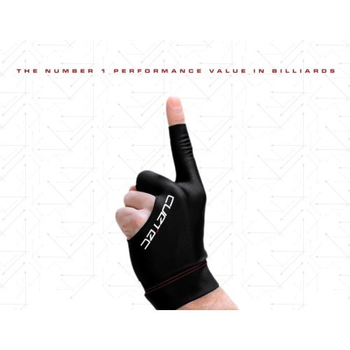 Billiard Glove, Cuetec Axis, 3-Finger, speed gray, S