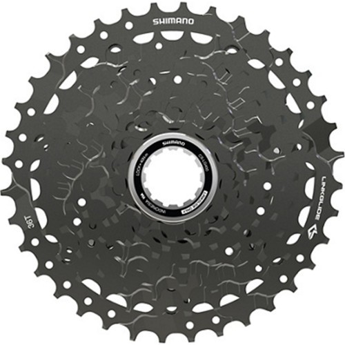 Aizmugurējā kasete Shimano CUES CS-LG400-9, 9 pārnesumi (11-36T)