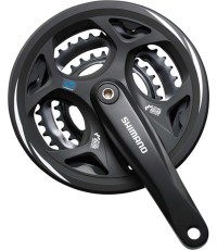 Передняя система звёзд Shimano Altus FC-M311, 3x7/8 скор., 48-38-28T, 175 мм