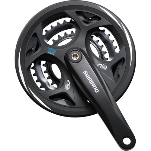 Shimano Altus FC-M311 front chainset, 3x7/8-speed, 48-38-28T, 175mm