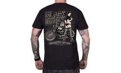 BLACK HEART krekls Chopper Pussy - Melna