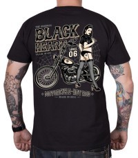 Футболка BLACK HEART Chopper Pussy - Чёрный